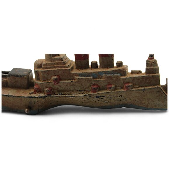 1960s Elastolin Kriegsmarine Battle Cruiser Toy - West Germany - Picture 7 of 8